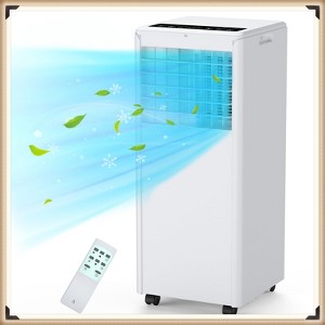 8,000 BTU Portable Air Conditioner, Cools Up to 350 Sq.Ft, 4-in-1 AC with Fan, Dehumidifier & Sleep Mode, Remote Control Included - 1 of 4