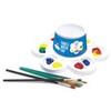 Storex Paint and Water Cup, White, Pack of 6 - 3 of 4