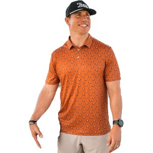 Burlebo Men's Performance Short Sleeve Polo Golf Shirt - 1 of 3