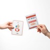 Sympathy Greeting Card Pack (3ct) "I Like Like You, Pennant, Get Well Soon" by Ramus & Co - 2 of 4
