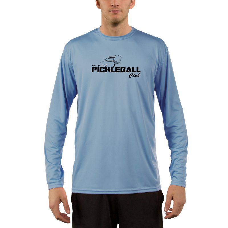 Vapor Apparel Men's Punta Gorda Pickleball UPF 50+ Long Sleeve T-Shirt, 1 of 3