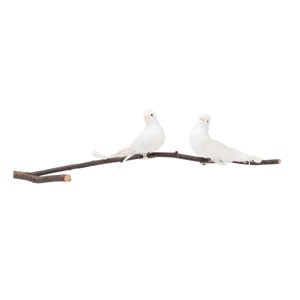 Gallerie II Dove Clip Ornament Set of 2 - 1 of 4