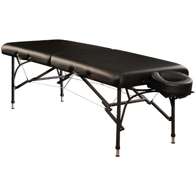 Master Massage 28" Violet Aluminum Lightweight Portable Massage Table Package