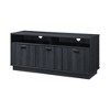 AndMakers 47.24 in. Wood TV Stand with 3 Storage Cabinets Fits TV's up to 55 in. - 2 of 4