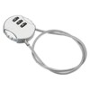 Unique Bargains Gym Locker Small 3-Digit Combination Padlocks - 3 of 4