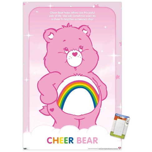 Trends International Care Bears - Cheer Bear Unframed Wall Poster Prints :  Target