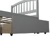NicBex Twin Size Wood Platform Bed with 2 Drawers and Headboard for Adults/Boys/Girls - 4 of 4