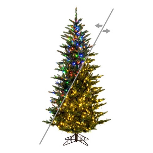 Vickerman Natural Fraser Fir Slim Artificial Christmas Tree - image 1 of 3