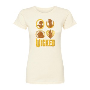 Women's - Wicked - Dorthy And Friends Logo Fitted Graphic T-Shirt - 1 of 2