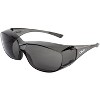 2 Pairs of Global Vision Eyewear Oversite Safety Motorcycle Glasses with Smoke, Yellow Lenses - 4 of 4