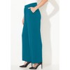 Catherines Women's Plus Size Anywear Wide Leg Pant - 3 of 4