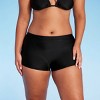 Women's Low-Rise Boyshorts Bikini Bottom - Wild Fable™ Black - image 4 of 4