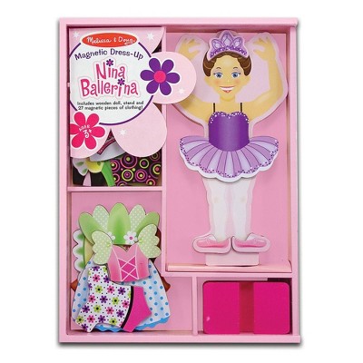 wooden doll dress up