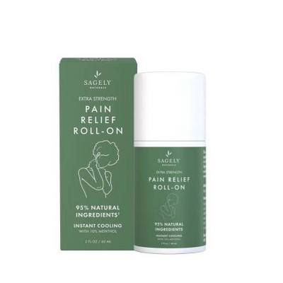 SAGELY NATURALS Active Pain Relief Roll On - 2 fl oz