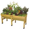 VegTrug 72"x30" Medium Rectangular Wooden Garden Bed Brown - 2 of 4