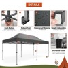 Heavy Duty Canopy Tent 10 x 20FT Outdoor Tent for Backyard Party - 4 of 4