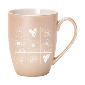 Elanze Designs Fall Is In The Air Precious Pearl 10 ounce New Bone China Coffee Cup Mug - 1 of 4