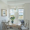 LLHZSY 11" Light Green Vertical Striped Lantern Glass Pendant Chandelier Fixture for Kitchen Dining Room Hallway - 2 of 4