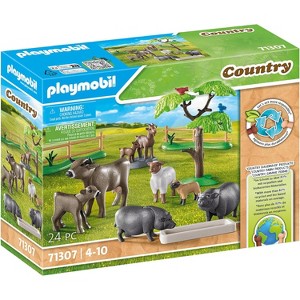 Playmobil Country Animal Enclosure 71307 playset 24pc - 1 of 1