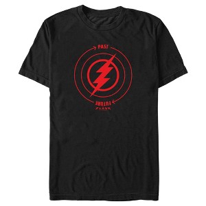 Men's The Flash Time Travel Lightning Bolt T-Shirt - 1 of 4