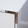 Christopher Knight Home Bansollo End Table - Mirrored: Steel Frame, No Assembly, Rectangular Accent Table with Drawer - 4 of 4