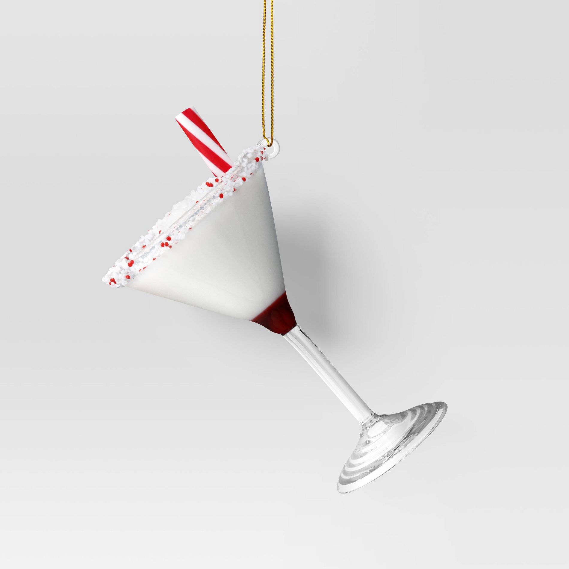 Christmas Peppermint Martini Ornament - Wondershop™