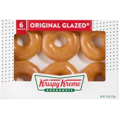 Krispy Kreme Original Glazed Donuts - 9.8oz/6ct