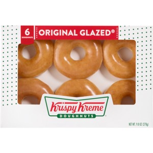 Krispy Kreme Original Glazed Donuts - 9.8oz/6ct - 1 of 4