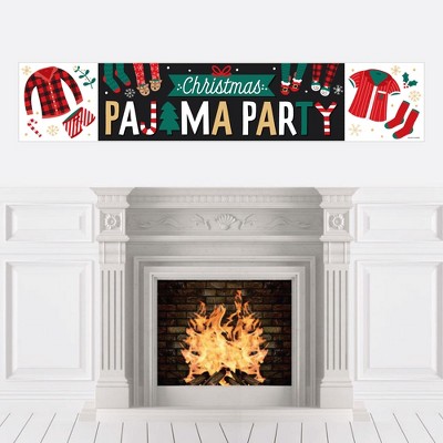 Big Dot Of Happiness Christmas Pajamas - Holiday Plaid Pj Party Centerpiece  Sticks - Table Toppers - Set Of 15 : Target