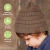 KeaBabies 3pk Warmzy Baby Beanies, 0-36 months Baby Hats, Baby Winter Hat for Newborn, Infant, Toddlers, Boys, Girls - 4 of 4