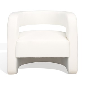 Anissa Barrel Back Accent Chair - SFV4789 - Safavieh Couture - 1 of 4