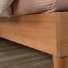 Queen Cannery Bridge Platform Bed Sindoori Mango - Sauder: Midcentury Style, No Box Spring Required - 3 of 4