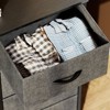 INFURNIC Utility Storage Cabinets 8 Drawer Multi-Functional Tall Dresser Ideal for Organization in Kids Rooms and Beyond, Gray, 31.5"*11.8"*36.4" - 2 of 4