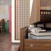 FUFU&GAGA Wooden Large Horizontal Dresser 12 Drawer Chest of Drawers Woodgrain Natural Style Frame Base - 4 of 4