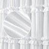 LunaLulinlk Ruffle Vintage Shower Curtain Boho Farmhouse Shower Curtain - 3 of 4