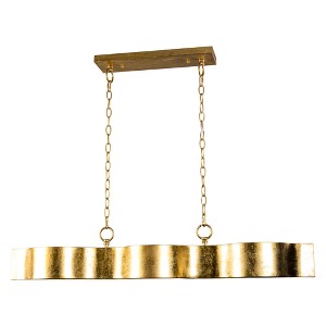 Parrot Uncle 39.3" Modern Gold 5 Light Chandelier Adjustable Kitchen Island Lighting - 1 of 4