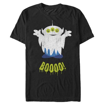 Men's Toy Story Halloween Squeeze Alien Boo Ghosts T-shirt : Target