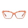 Dolce & Gabbana DG 5025 3148 Womens Cat-Eye Eyeglasses Transparent Pink 53mm - 2 of 3