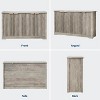 Garvee Fluted Cabinet with Storage - 4 Doors Accent Sideboard Buffet with Adjustable Shelves - Modern Credenza - 2 of 4