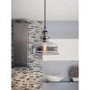 Progress Lighting, Staunton Collection, 1-Light Wall Sconce, Graphite Finish, Clear Glass Shade - 2 of 4