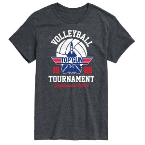Men's - Top Gun - Volleyball Tournament Short Sleeve Graphic T-Shirt - 1 of 4
