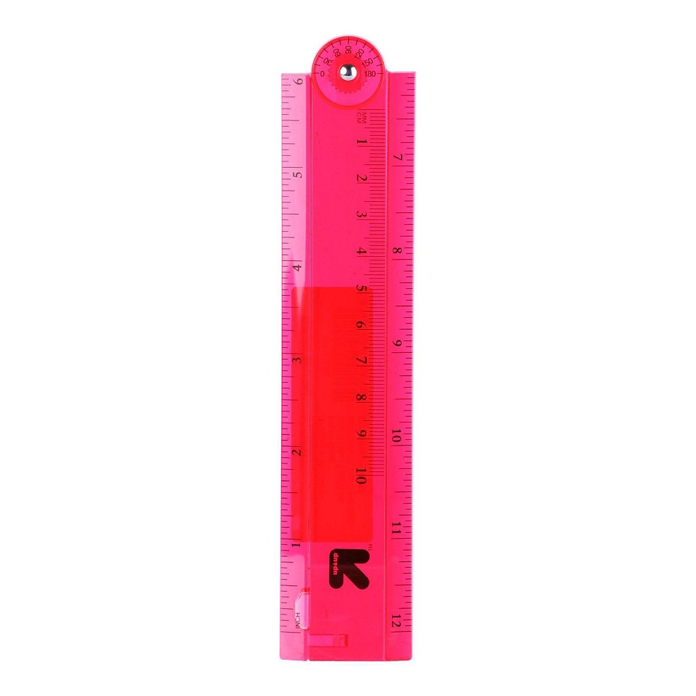 Foldable Ruler Red - up & up