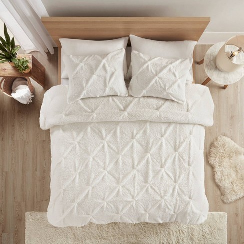 3pc Full/queen Performex Comforter Set Ivory - Danskin : Target