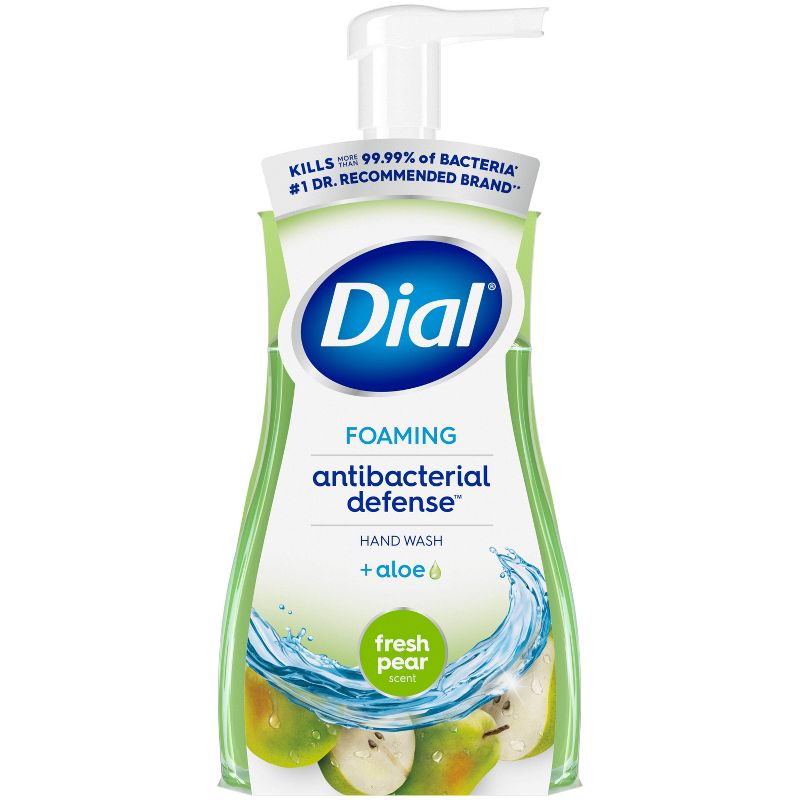 Dial Fresh Pear Foaming Antibacterial Hand Wash - 10 fl oz, 1 of 15