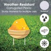 Big Dot of Happiness Holi Hai - Yard Sign and Outdoor Lawn Decorations - Festival of Colors Party Yard Signs - Set of 8 - 3 of 4