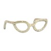 Sagebrook Home Abstract Glasses Aluminum Sculpture Decoration - 2 of 4