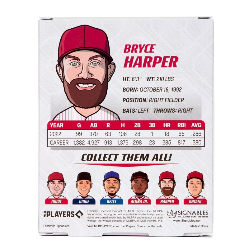 MLB Philadelphia Phillies Bryce Harper Collectible Souvenir Memorabilia, 3 of 6