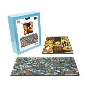AreYouGame.com Yellow Fish & Miami Fish Wooden Jigsaw Puzzle - 413pc - 1 of 4