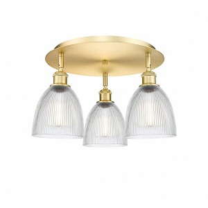 Castile - 3 Light Flush Mount In Industrial Style-9.5 Inches Tall and 17.75 Inches Wide - 1 of 1