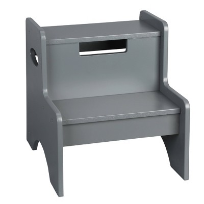 Two Step Stool Gray - WildKin